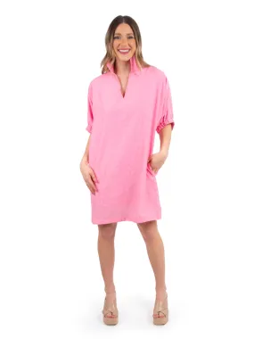 Poppy Dress - Taffy Cheetah