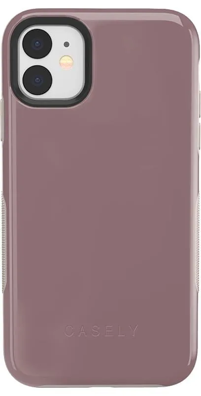 Purple Taupe on Nude | Ultra-Protective Bold Case