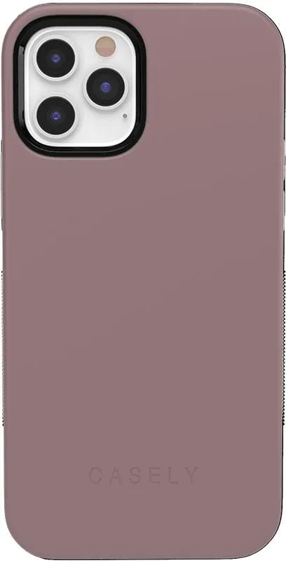 Purple Taupe on Nude | Ultra-Protective Bold Case