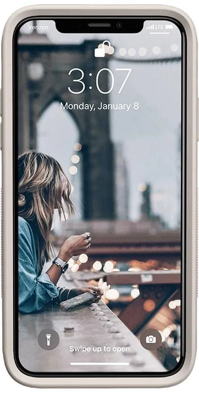 Purple Taupe on Nude | Ultra-Protective Bold Case