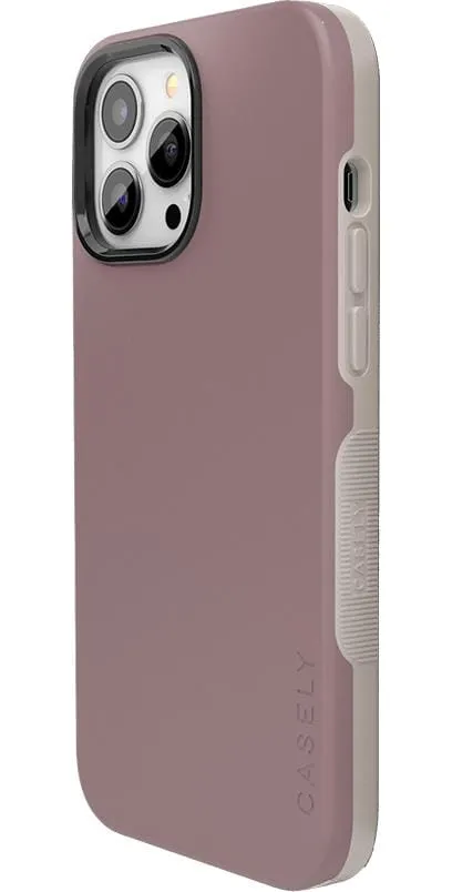 Purple Taupe on Nude | Ultra-Protective Bold Case