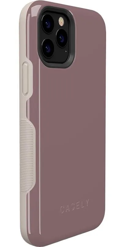 Purple Taupe on Nude | Ultra-Protective Bold Case