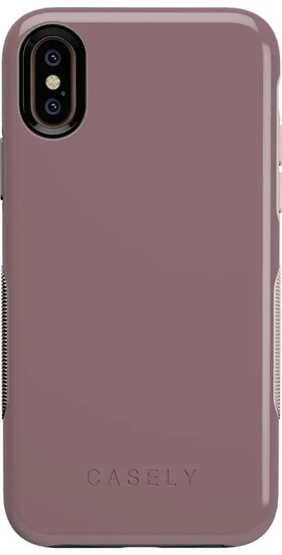 Purple Taupe on Nude | Ultra-Protective Bold Case