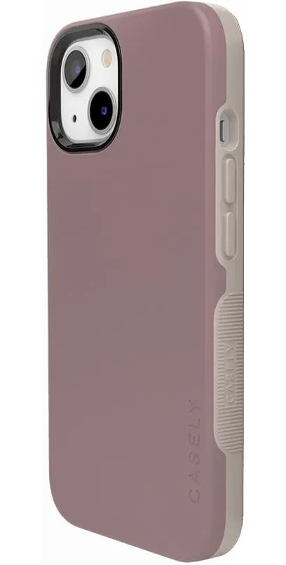 Purple Taupe on Nude | Ultra-Protective Bold Case