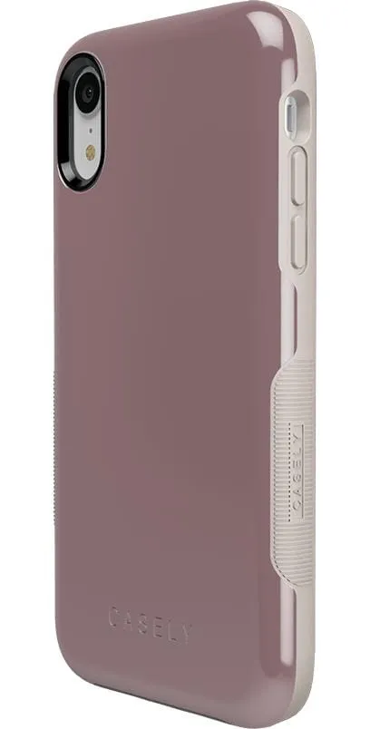 Purple Taupe on Nude | Ultra-Protective Bold Case