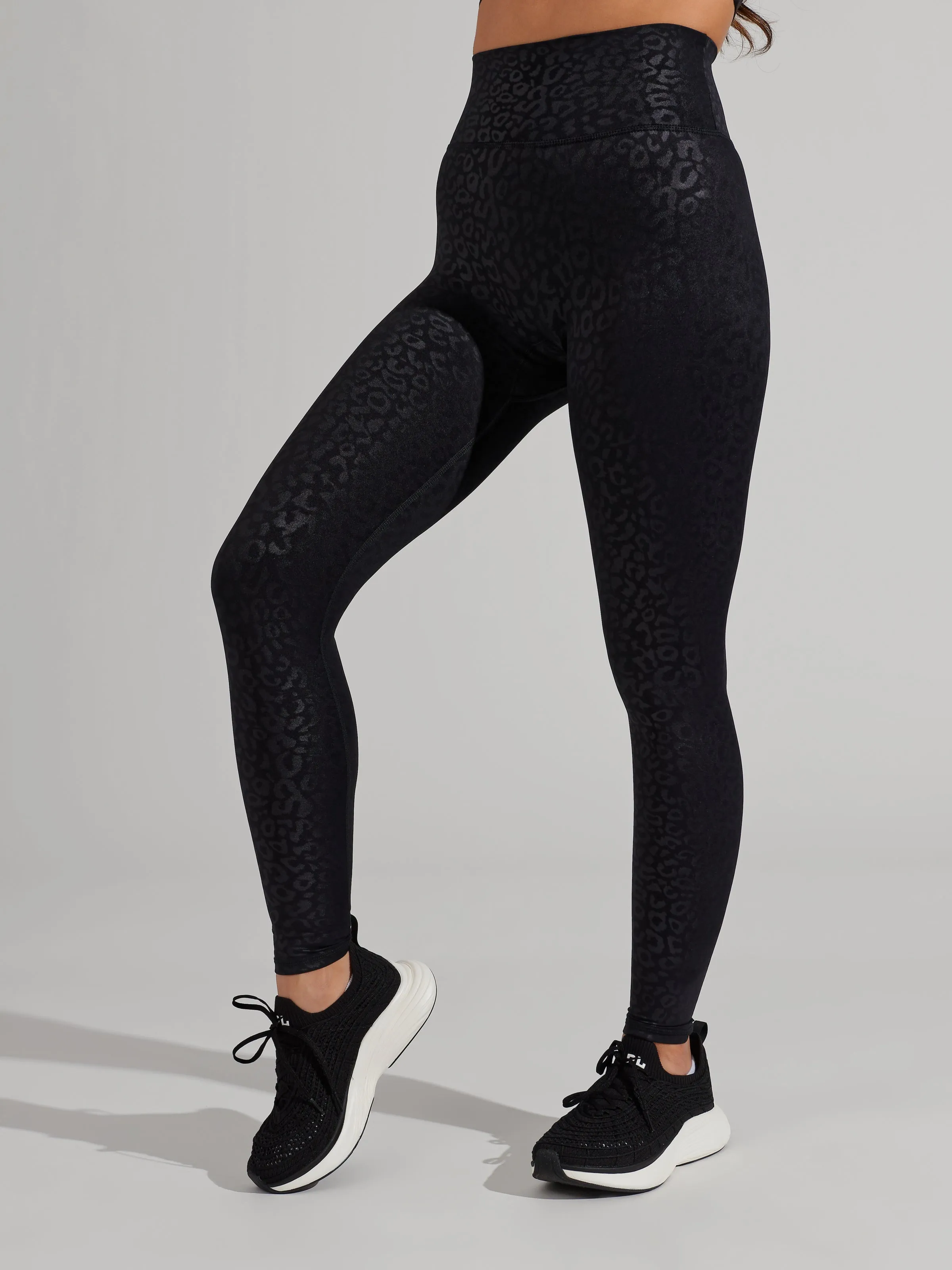 Rebel Legging - Black Leopard