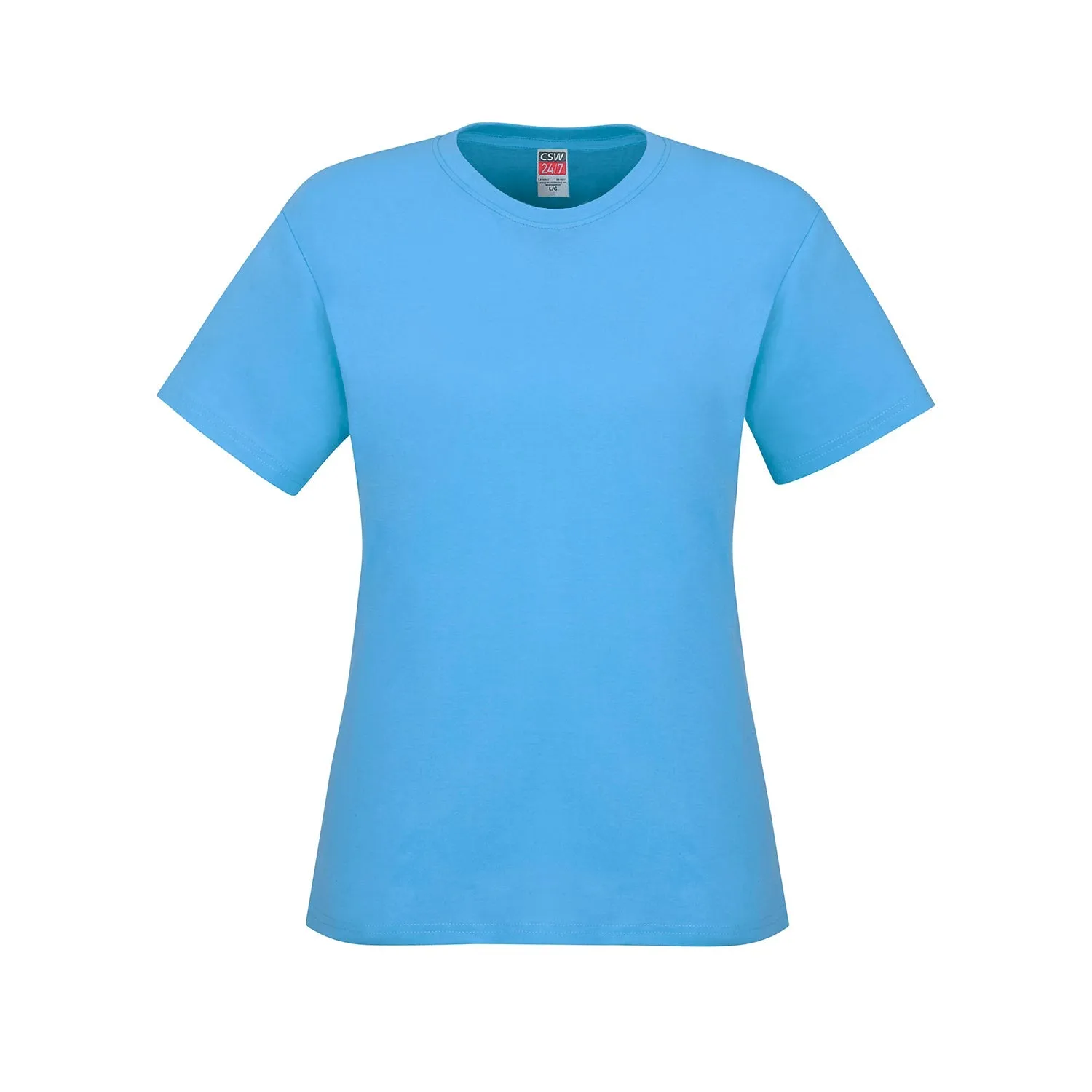 S05611 - Parkour - Ladies RING SPUN Combed Cotton Crewneck T-Shirt