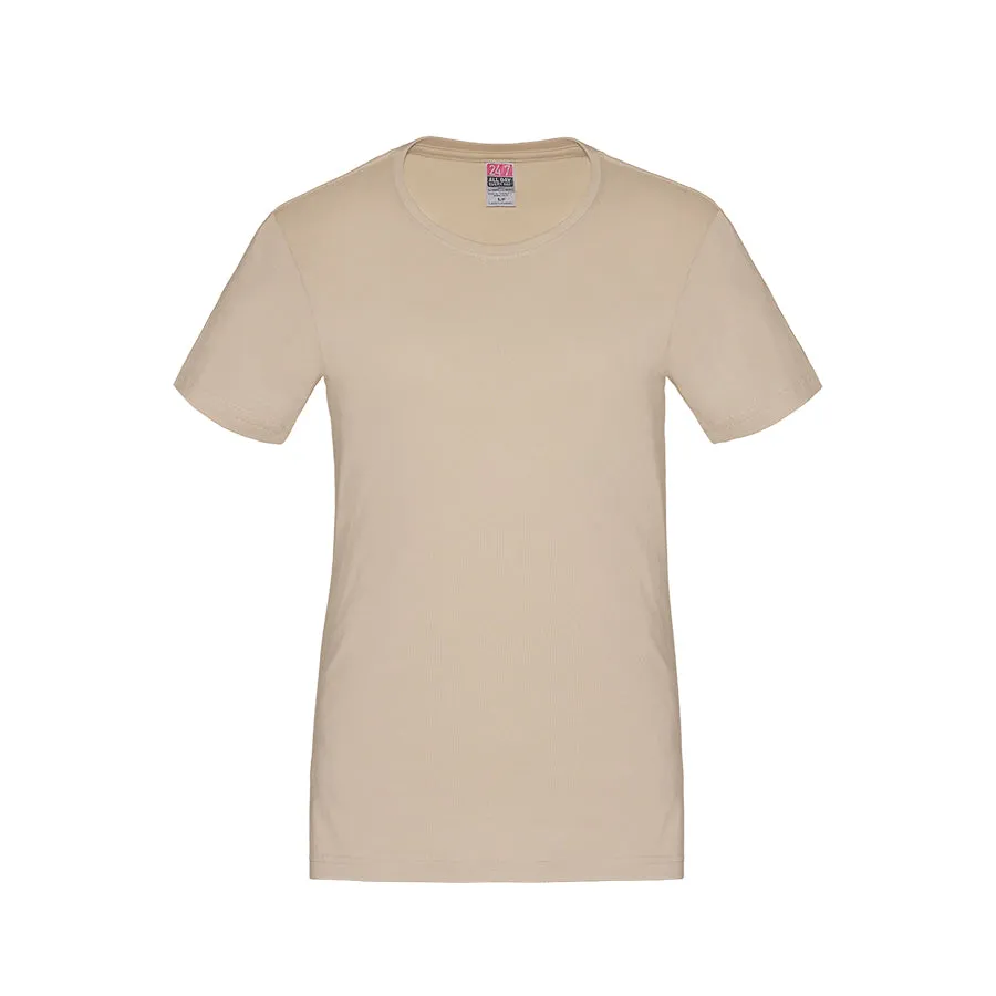 S05611 - Parkour - Ladies RING SPUN Combed Cotton Crewneck T-Shirt