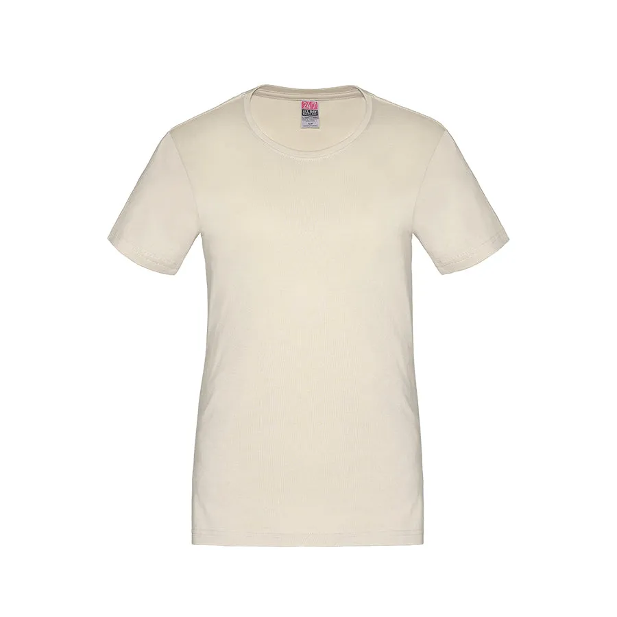 S05611 - Parkour - Ladies RING SPUN Combed Cotton Crewneck T-Shirt