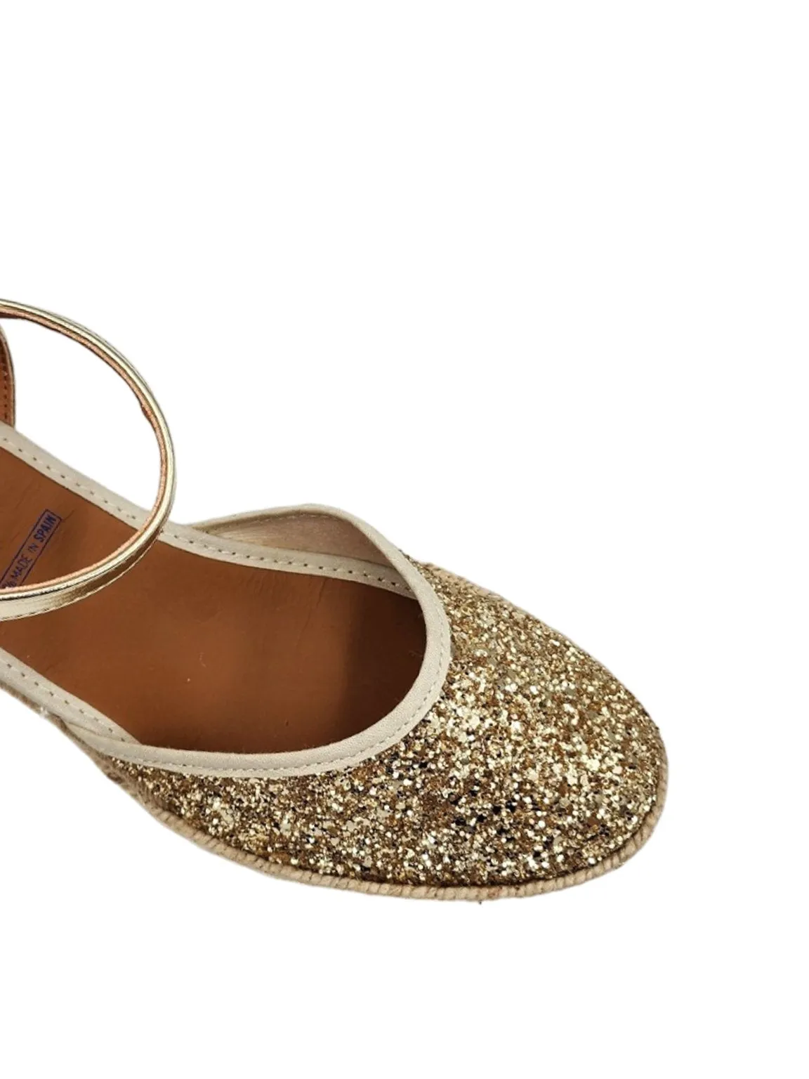 Summer Glitter Wedge Espadrille