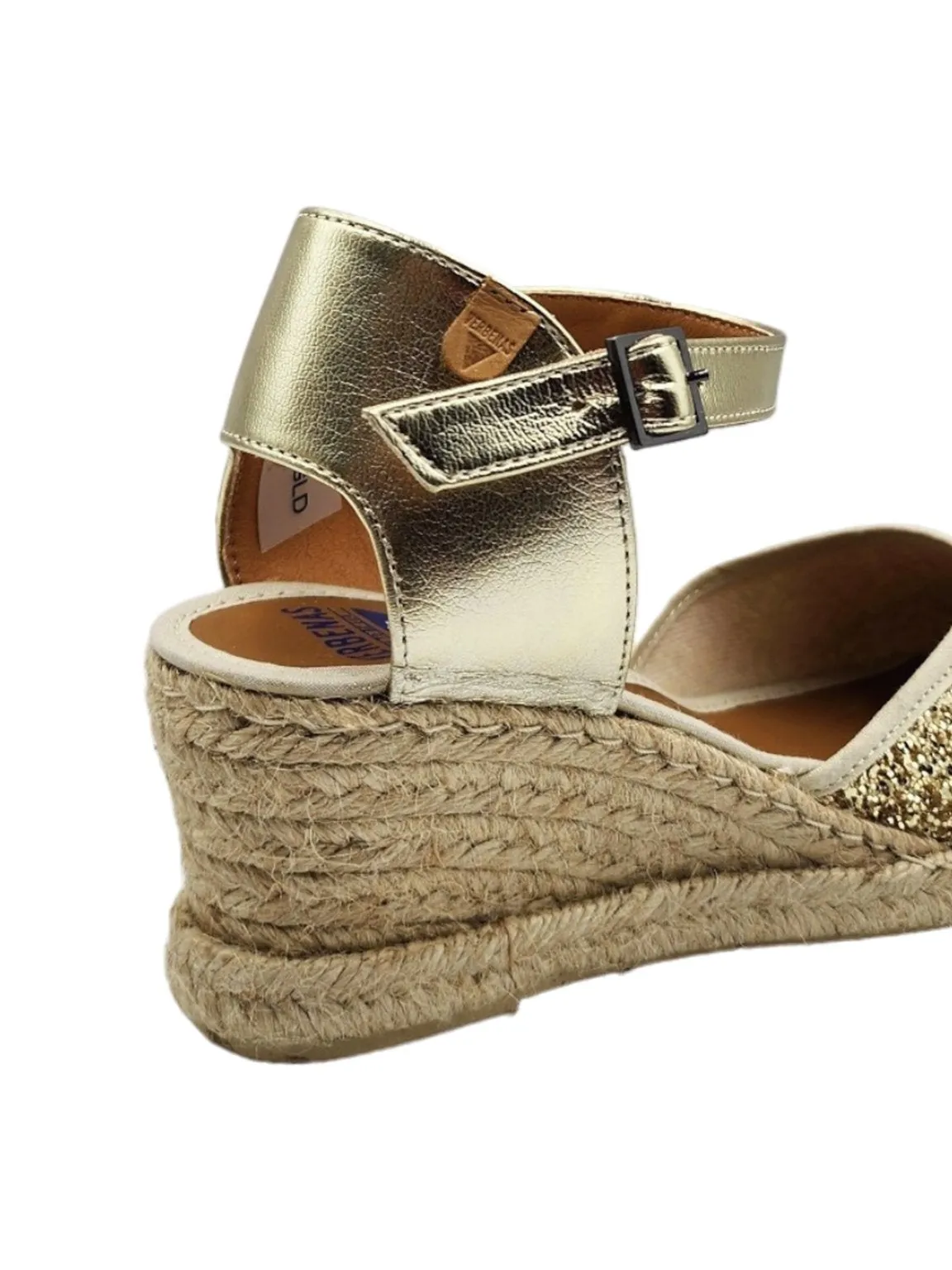 Summer Glitter Wedge Espadrille