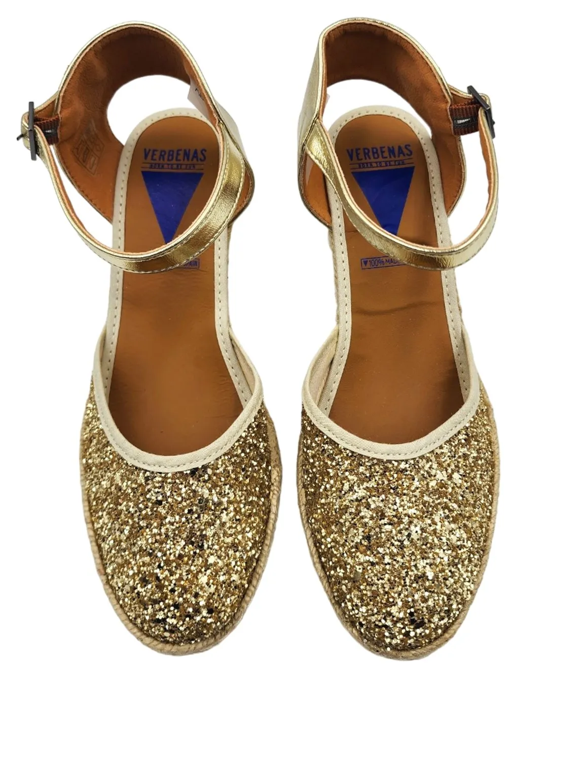 Summer Glitter Wedge Espadrille