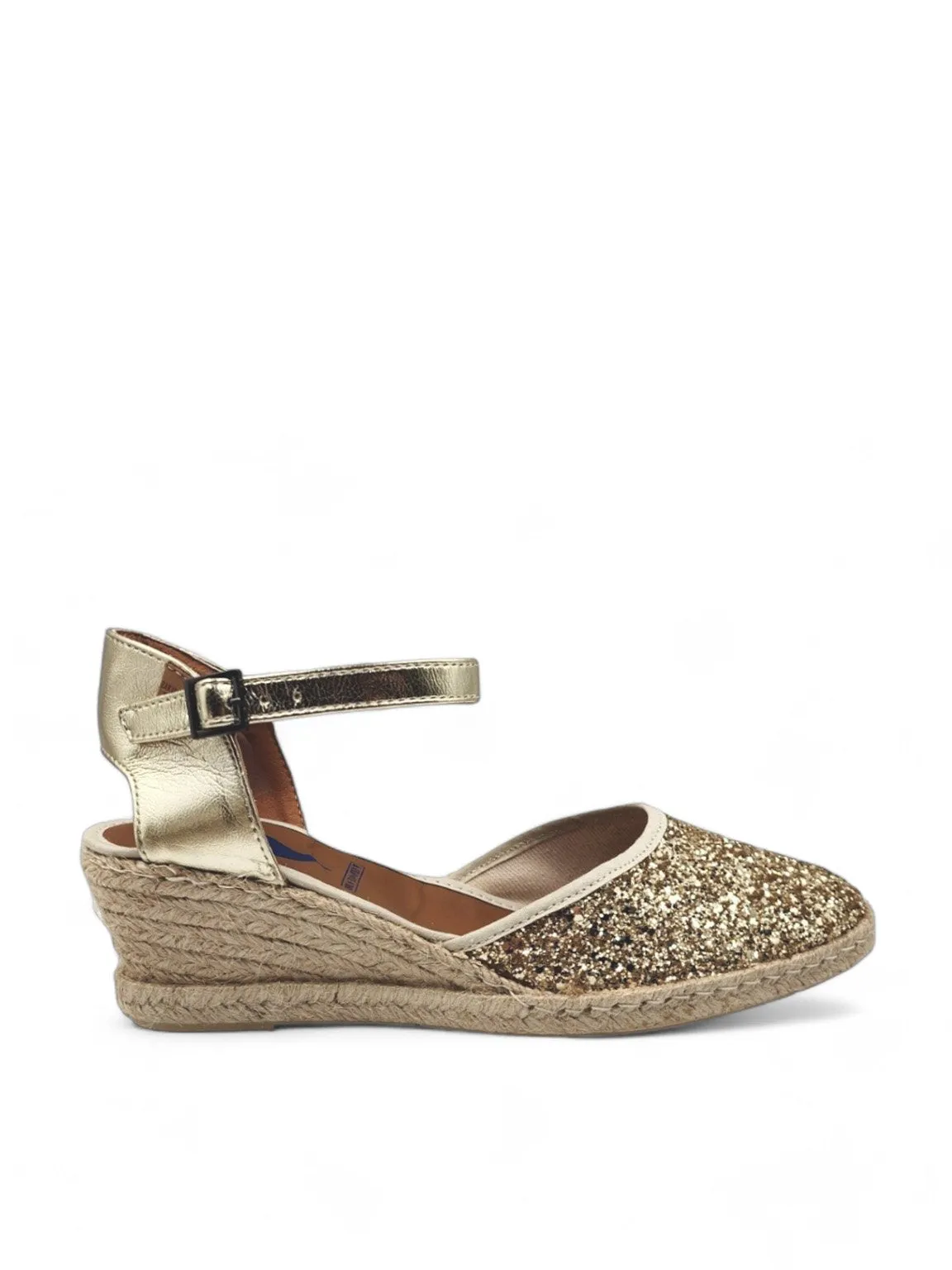 Summer Glitter Wedge Espadrille