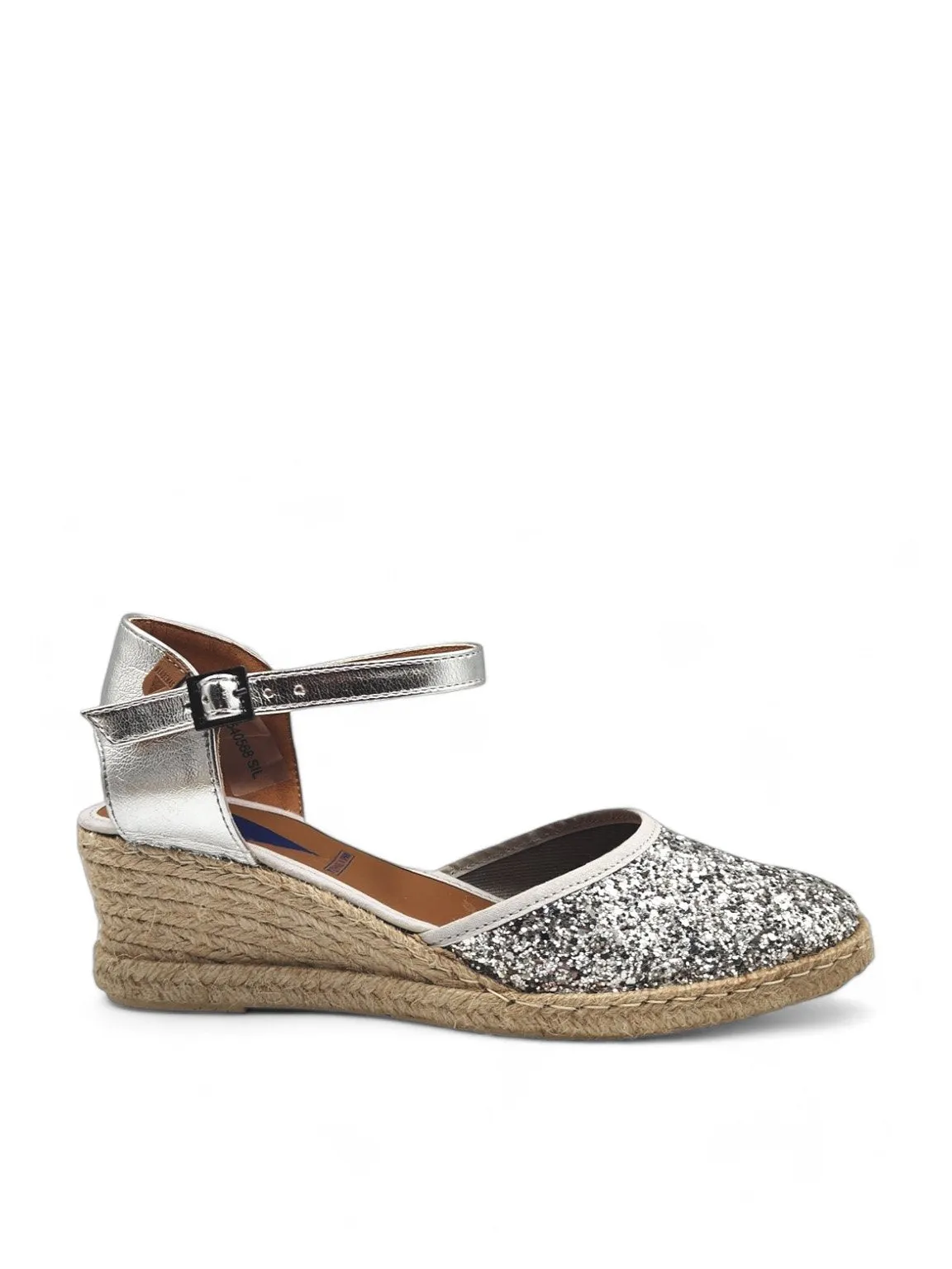 Summer Glitter Wedge Espadrille