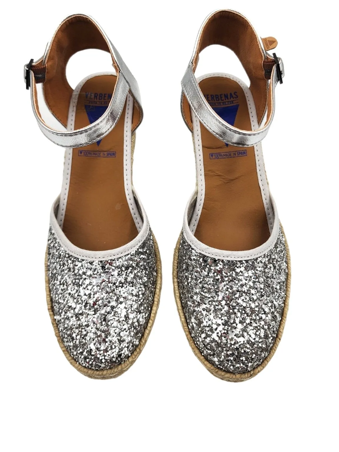 Summer Glitter Wedge Espadrille
