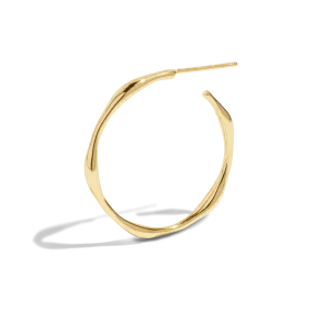 THE COCO HOOP - 18k gold plated
