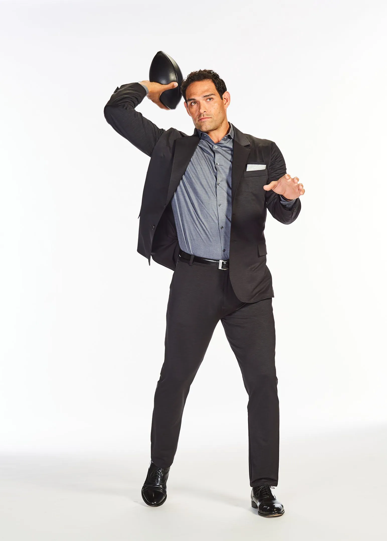 The Flat Front Stretch Suit Pants