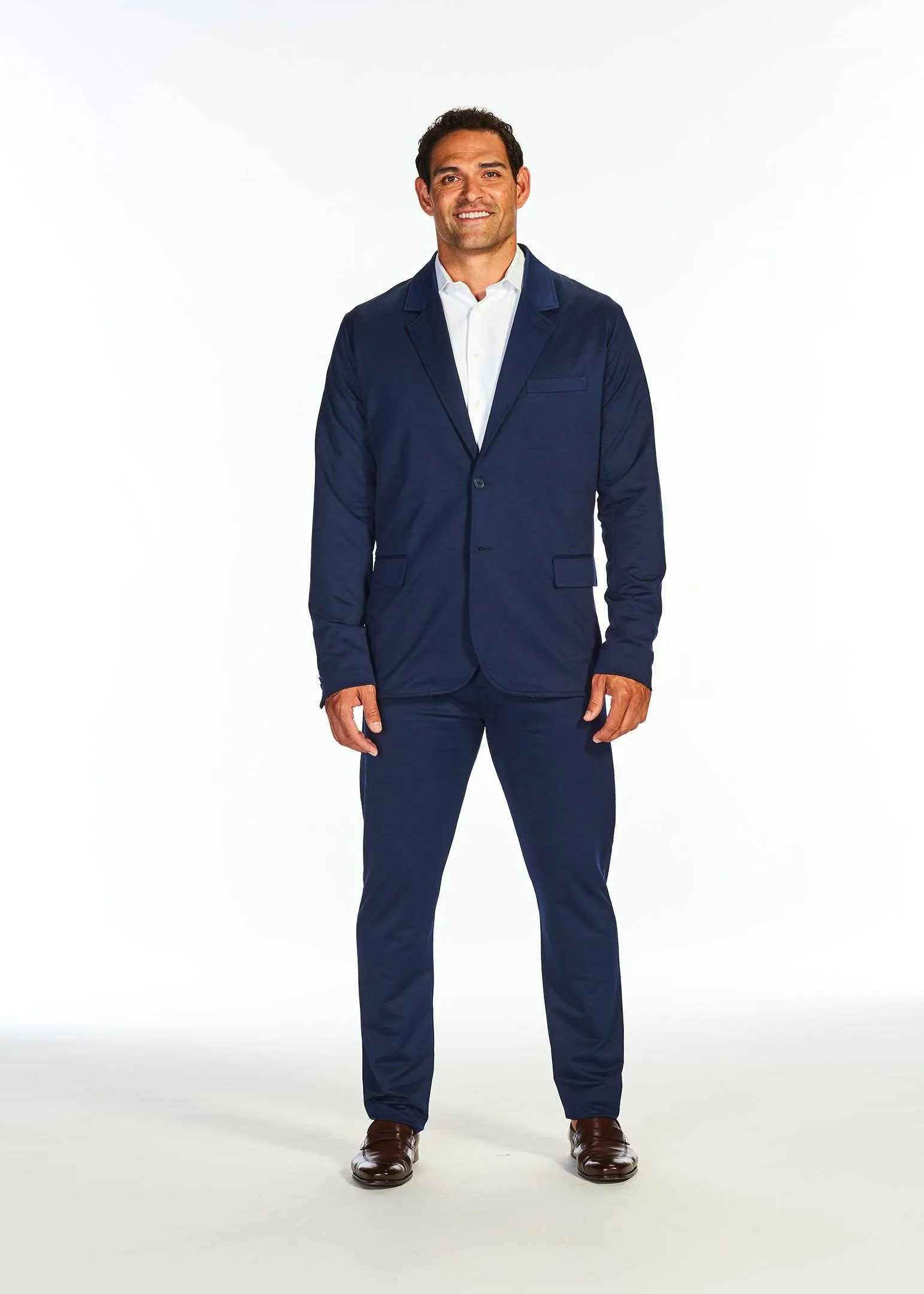 The Flat Front Stretch Suit Pants