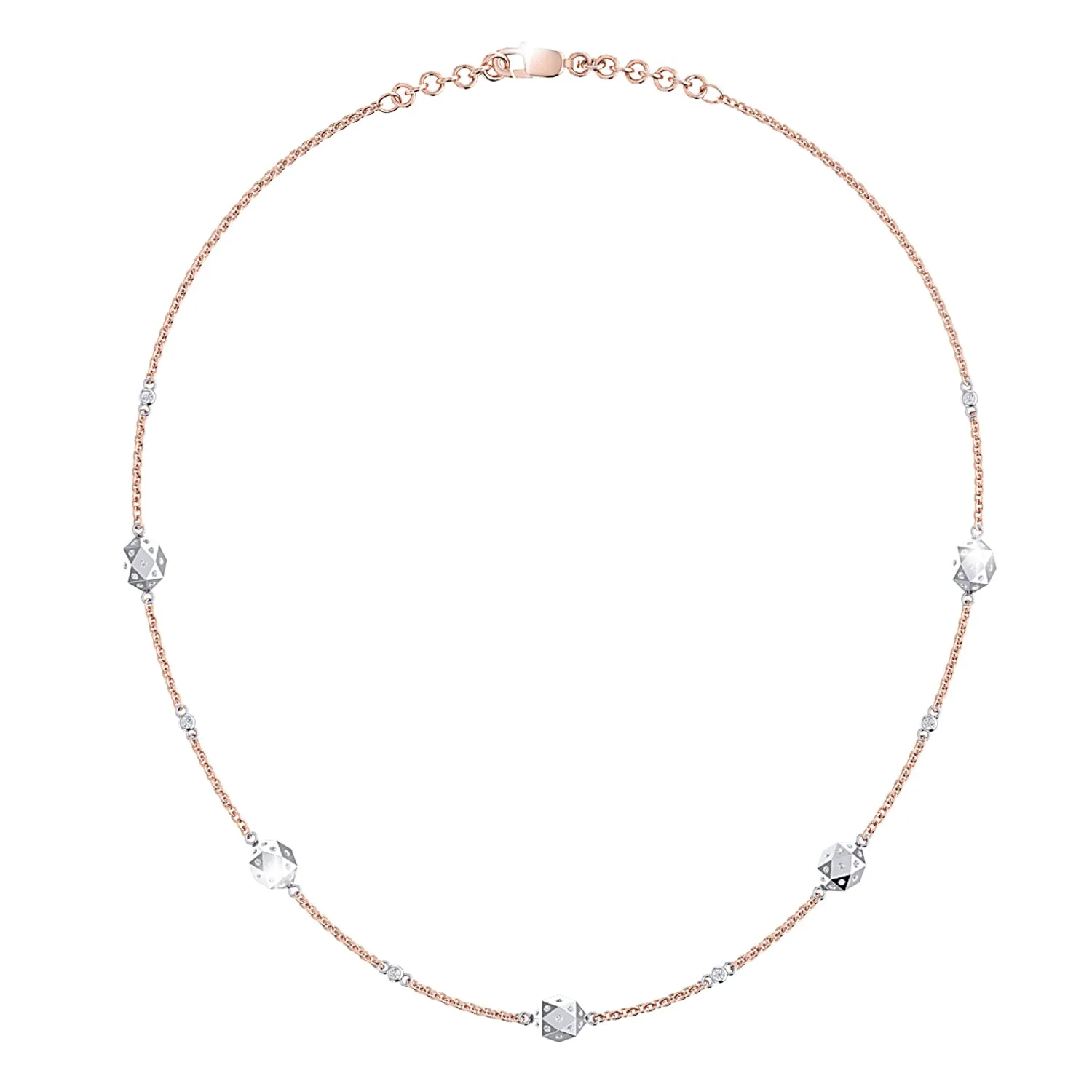 THE HONEY CUBE DIAMOND CHAIN